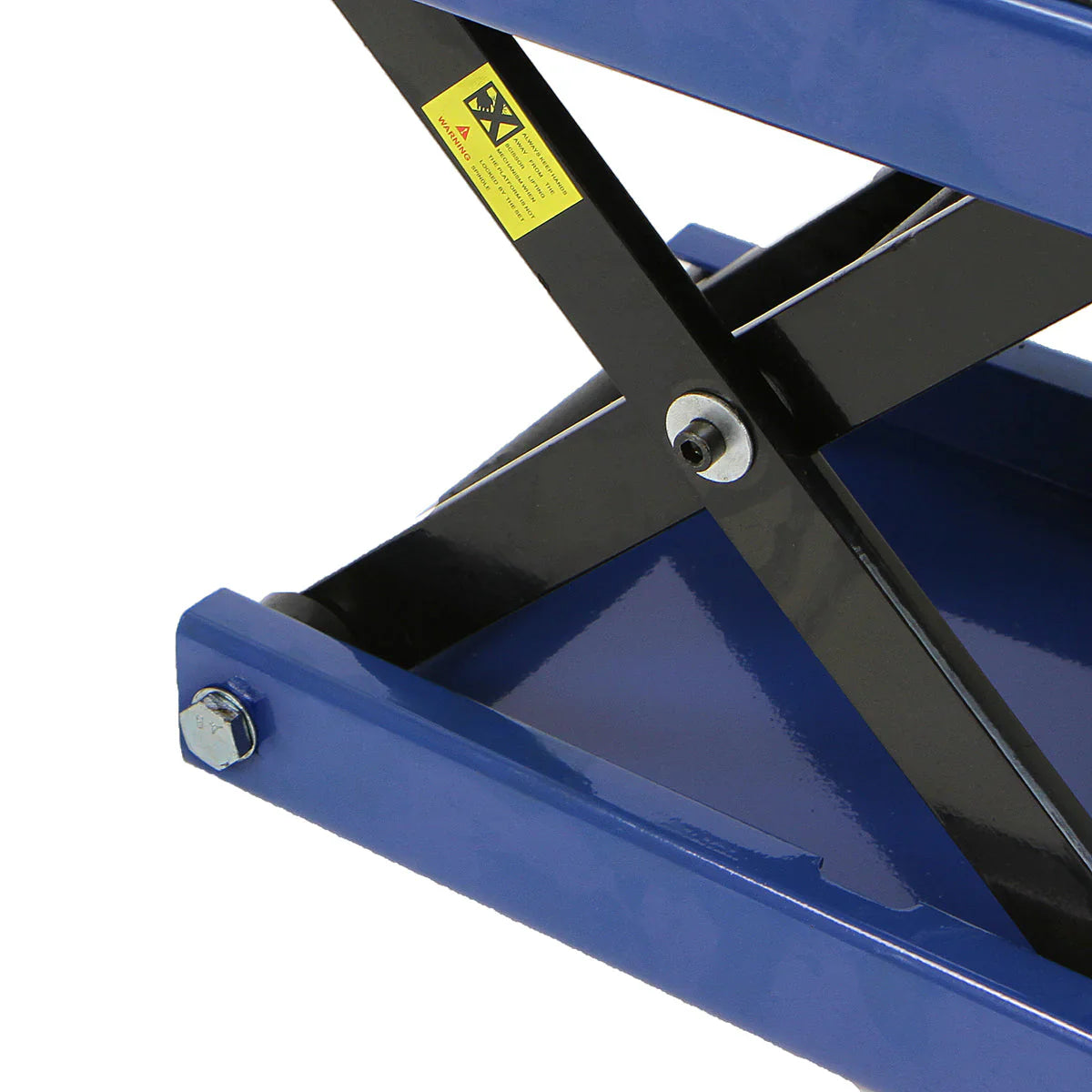 Heavy Duty Motorcycle Jack Center Scissor Lift 1100lbs Dolly Table - Image 4